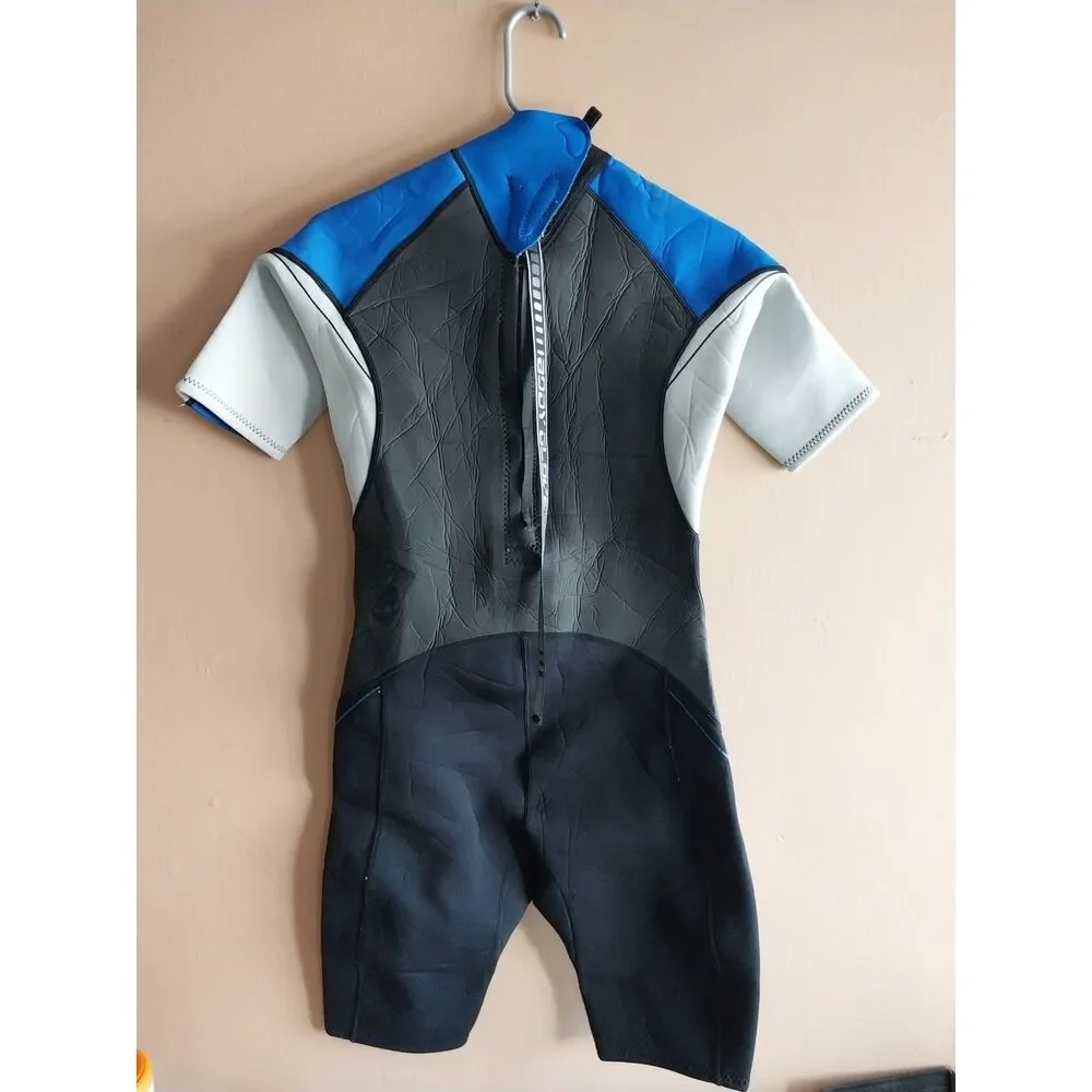Body Glove ARC Children's Shorty Wetsuit Blue Black Youth Size 16